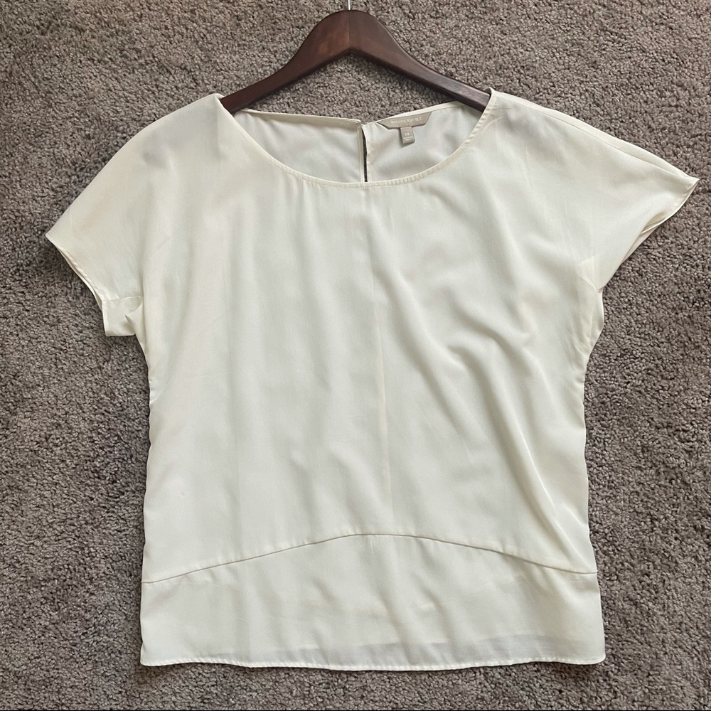 Banana Republic Cream Blouse